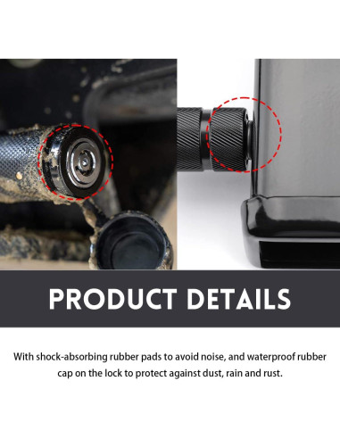 Bloqueo Antirrobo de Receptor de Enganche Ohleats 5/8"