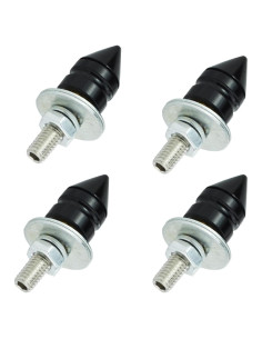 Kit de Tornillos Antirrobo para Placas de Matrícula Temzzer 4 Pcs