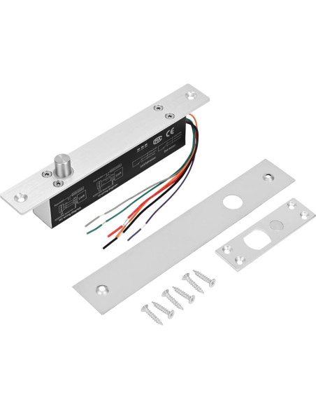 Cerradura eléctrica de perno Fail-Secure YUANWIN ZB206NO 12V