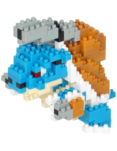 Nanoblock Mega Blastoise Pokémon - Kit de Construcción 360 Piezas