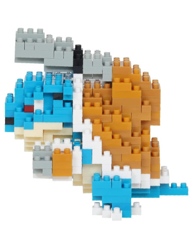 Nanoblock Mega Blastoise Pokémon - Kit de Construcción 360 Piezas