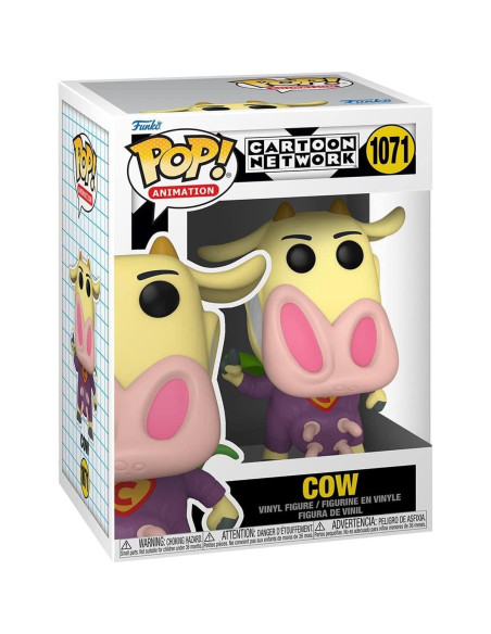 Figura de Vinilo Pop! Funko Cow & Chicken Superhero Cow