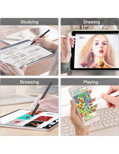 Bolígrafo Stylus 3 en 1 fllynewrite Rosa Dorado para Tabletas