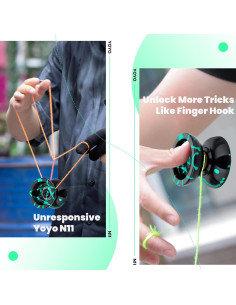 Yoyo Profesional MAGICYOYO N11 Metal Doble Modo 136g 2