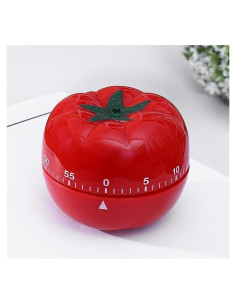 Temporizador de Cocina Mecánico TIANMIMISM Rojo 60 Min