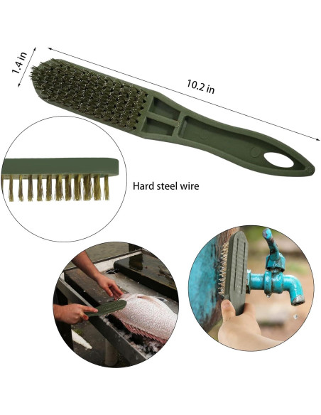 Removedor de Escamas de Pescado Openfly - Juego de 7 Piezas