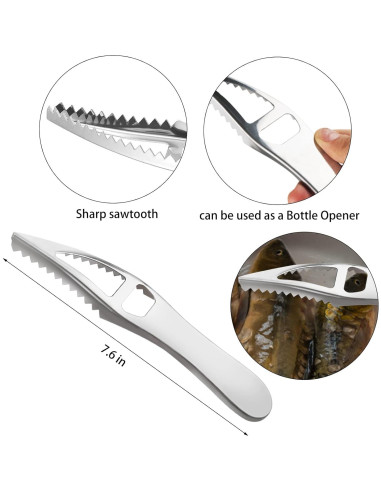 Removedor de Escamas de Pescado Openfly - Juego de 7 Piezas