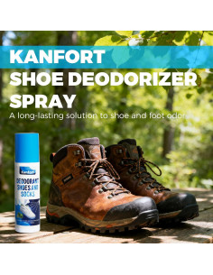 Spray Desodorante para Zapatos Kanfort 162 ml - Eliminador de Olores 2