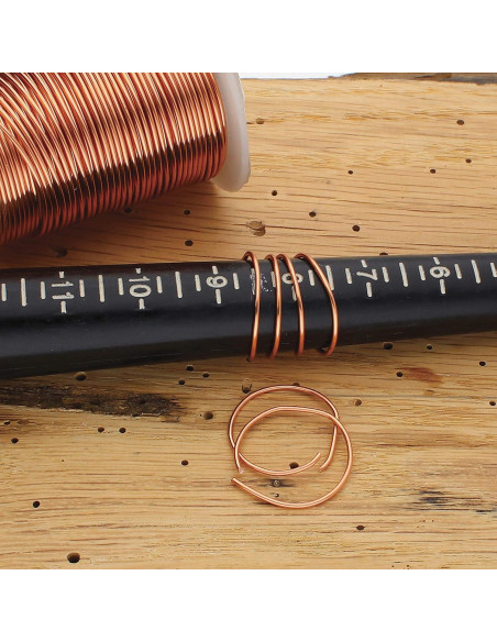 Medidor de Dedos The Beadsmith - Tallas 1-13, Plástico Durable Medidor de Dedos The Beadsmith - Tallas 1-13, Plástico Durable