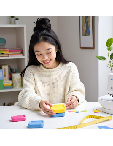 Set de 3 Almohadillas Magnéticas Cuadradas Yxinjy para Alfileres