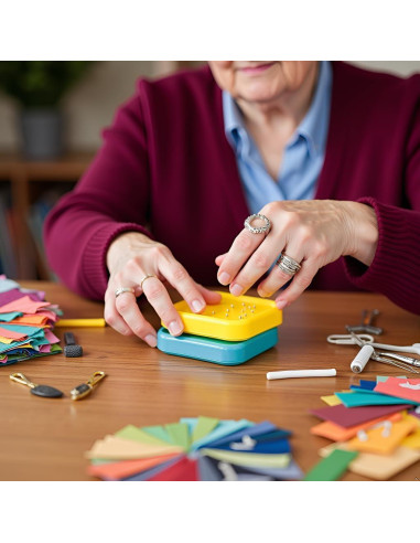 Set de 3 Almohadillas Magnéticas Cuadradas Yxinjy para Alfileres