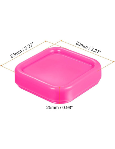 Set de 3 Almohadillas Magnéticas Cuadradas Yxinjy para Alfileres