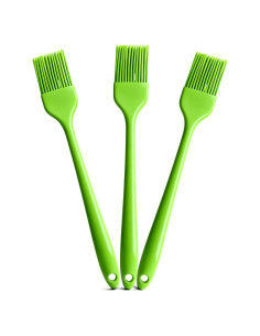Brocha de Silicona Verde NXRACSH para Repostería 21.1 cm