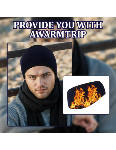 2 Diademas Calentadoras de Oídos Apausvcm - Forro Polar