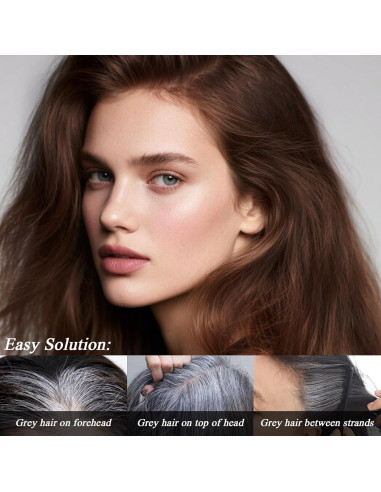 Tinte para Raíces de Cabello Shenzhenshitongxudakejiyou 9.92g Marrón