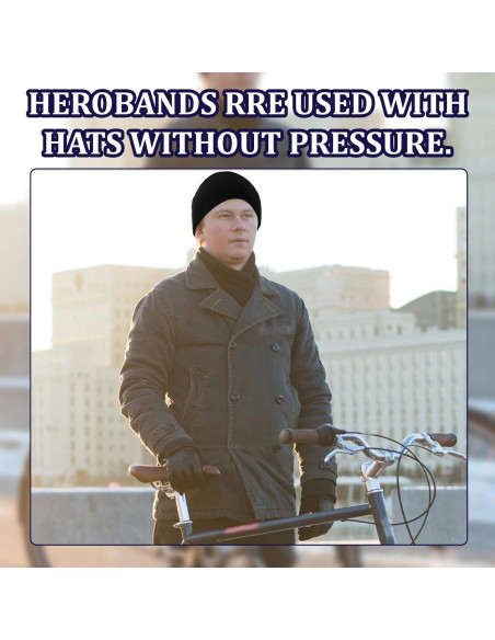 2 Diademas Calentadoras de Oídos Apausvcm - Forro Polar