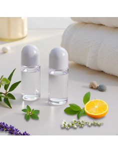 2 Botellas de Rodillo de Vidrio 50ml Galepromot a Prueba de Fugas 2