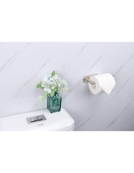 Soporte de Papel Higiénico Adhesivo HUANING - Acero Inoxidable