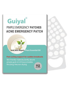 Parche Hidrocoloide para Granitos Guiyal - 112 Piezas, 3 Tamaños