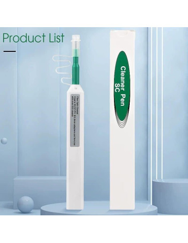 Bolígrafo de limpieza Zeasun para conectores SC FC ST 2.5mm