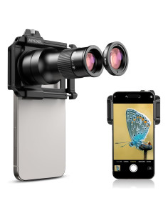 Kit de Lentes para Cámara de Teléfono Evil Eye TM6 6X y Macro
