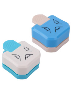 Troquelador de Esquinas Redondeadas 3 en 1 Lasuroa - 2 Piezas