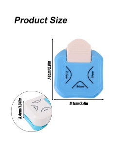 Troquelador de Esquinas Redondeadas 3 en 1 Lasuroa - 2 Piezas 2