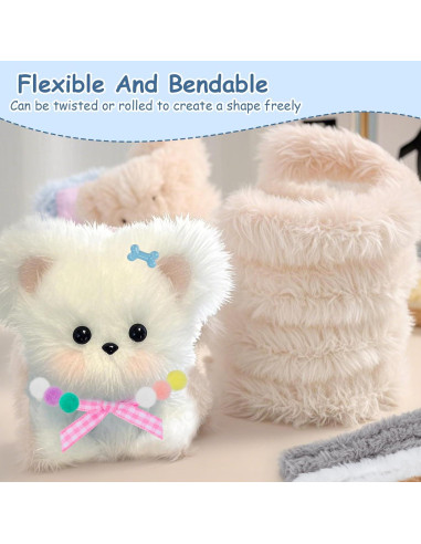 Kit de Manualidades RAINFLOW - 36 Limpiadores de Tubos 99.8 cm