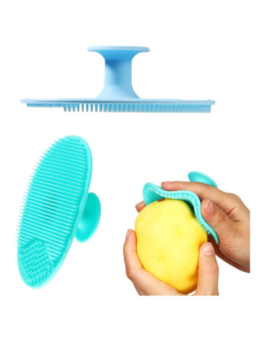 Juego de 2 Cepillos de Silicona Yinkin para Verduras 10x8 cm