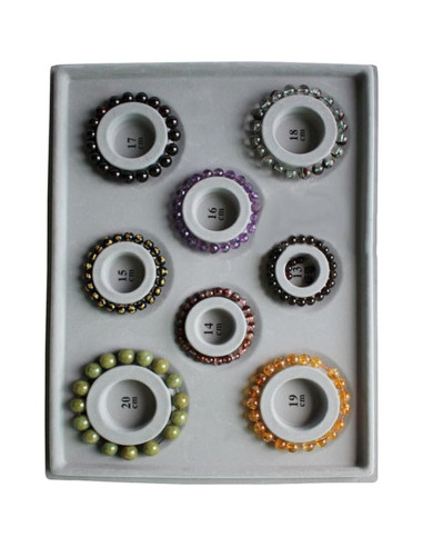 Tablero de Joyería Portátil GooDay 25.9x34.5cm Gris