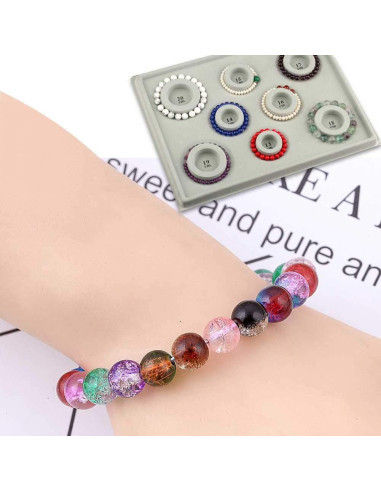 Tablero de Joyería Portátil GooDay 25.9x34.5cm Gris