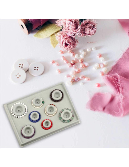 Tablero de Joyería Portátil GooDay 25.9x34.5cm Gris