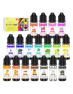 Pigmento Epóxico Limino - 18 Colores Tinte Líquido 10ml