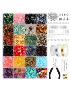 Kit de Joyería Selizo 1669 Piezas con Perlas de Cristal