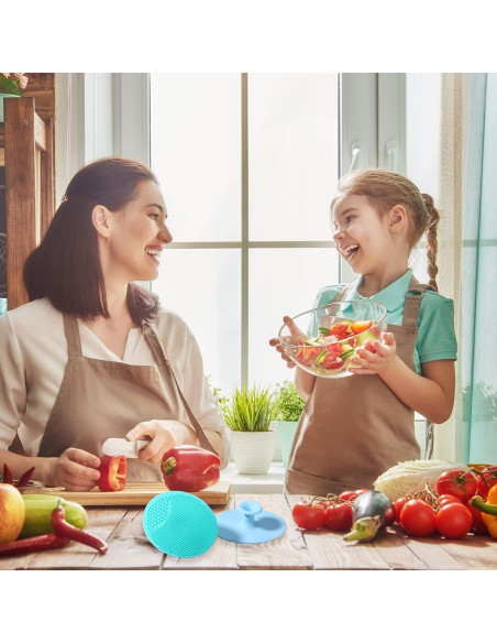 Juego de 2 Cepillos de Silicona Yinkin para Verduras 10x8 cm