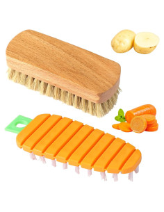 Juego de Cepillos para Verduras SXoonKing - 2 Piezas