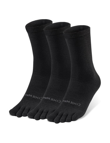 Calcetines Liner de Dedos Cool-max para Correr - 3 Pares