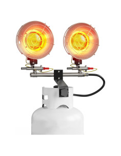 Calentador de Propano Buyplus B2273 - 30000 BTU Exterior Rojo