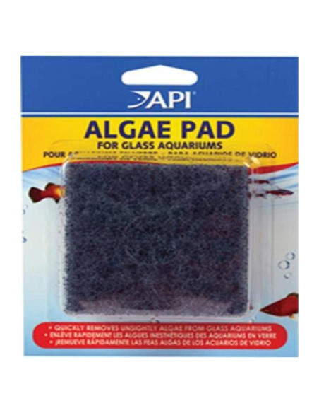 Almohadilla de Algas API para Acuarios de Vidrio 24 cm