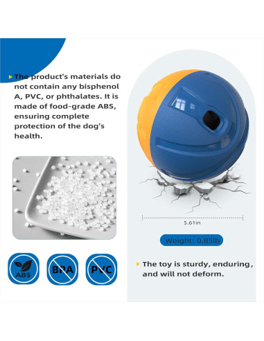 Juguete para Perros KADTC Baloncesto 14.3 cm Ajustable