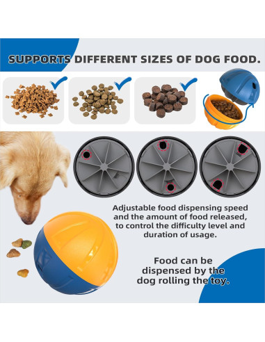 Juguete para Perros KADTC Baloncesto 14.3 cm Ajustable