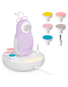 Cortador de Uñas Eléctrico MelodySusie para Bebés Púrpura