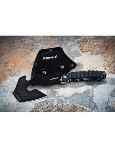 Hacha de Supervivencia Sheffield Standoff Tactical 6" con Funda