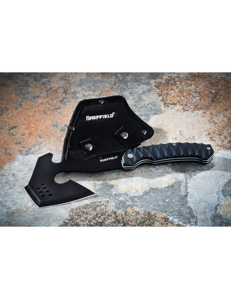 Hacha de Supervivencia Sheffield Standoff Tactical 6" con Funda