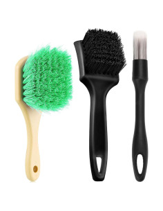 Juego de Cepillos de Limpieza Vidspl para Llantas y Neumáticos