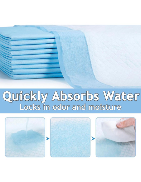 30 Almohadillas Desechables Incontinencia 60x90 cm Erinnmy