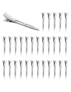 Clips de Metal en Forma de Pato Giantree 30 Piezas 5.5cm