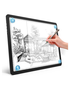 Caja de Luz A4 Heanolier LED Magnética Ajustable 31.6x21.8cm