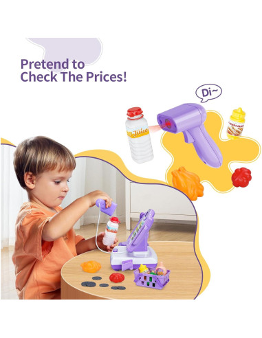 Caja Registradora Juguete Five Star Toys 57 Piezas Educativa