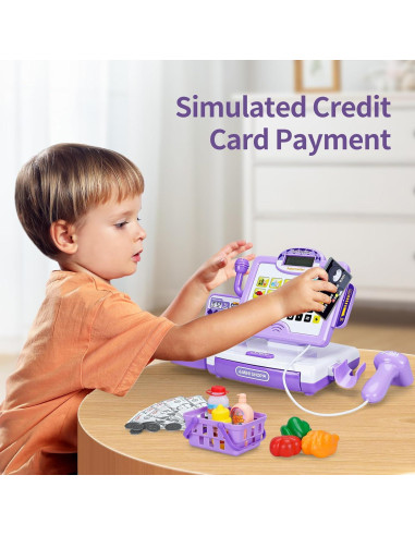 Caja Registradora Juguete Five Star Toys 57 Piezas Educativa